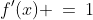 [5,\,6],\;f'(x) \:=\:1