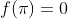 f(\pi)=0