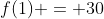 f(1) = 30