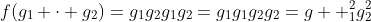f(g_{1} \cdot g_{2})=g_{1}g_{2}g_{1}g_{2}=g_{1}g_{1}g_{2}g_{2}=g  _{1}^2g_{2}^2