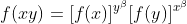 f(xy)=[f(x)]^{y^\beta}[f(y)]^{x^\beta}