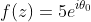 f(z)=5e^{i\theta_0}