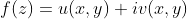 f(z)=u(x,y)+iv(x,y)