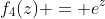 f_{4}(z) = e^z