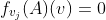 f_{v_j}(A)(v)=0