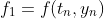 f_1=f(t_n,y_n)