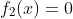 f_2(x)=0