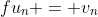 fu_n = v_n