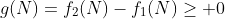 g(N)=f_2(N)-f_1(N)\ge 0