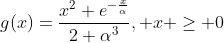 g(x)=\frac{x^2 e^{-\frac{x}{\alpha}}}{2 \alpha^3}, x \geq 0
