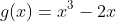 g(x)=x^3-2x