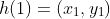 h(1)=(x_1,y_1)
