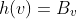 h(v)=B_v