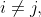 i\not=j,