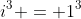i^3 = 1^3