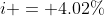 i = 4.02%