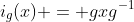 i_g(x) = gxg^{-1}