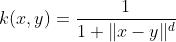 Kernel Functions for Machine Learning Applications