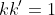kk'=1