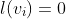 l(v_{i})=0