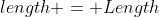 length = Length~ of ~A_0 /\sqrt{2}