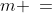 m\!:\;\;m \:=\;100-\frac{3}{4}n