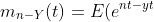 m_{n-Y}(t)=E(e^{nt-yt}