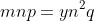 mnp=yn^2q