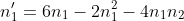 n'_1=6n_1-2n_1^2-4n_1n_2