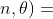 b(x;n,\theta)=~^{n}C_{x}\theta^{x}(1-\theta)^{n-x}