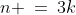 n \:=\:3k
