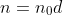 n=n_0d