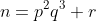 n=p^2q^3 r