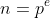 n=p^e