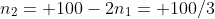n_2= 100-2n_1= 100/3