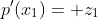 p'(x_1)= z_1