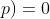 n\cdot 1 (mod\;p)=0