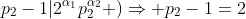 p_2-1|2^{\alpha_1}p_2^{\alpha_2} )\Rightarrow p_2-1=2