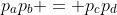 p_ap_b = p_cp_d