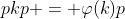 pkp = \varphi(k)p
