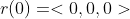 r(0)=<0,0,0>