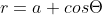 r=a cos\Theta