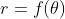 r=f(\theta)