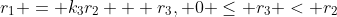 r_1 = k_3r_2 + r_3, 0 \le r_3 < r_2