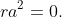 ra^2=0.