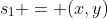 s_1 = (x,y)