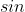 sin~\theta ~=~ \frac{\lambda}{d}