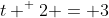 t ^ 2 = 3