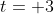 t= 3