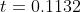 t=0.1132